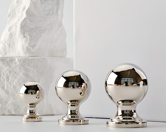 Boutons d'armoire modernes en laiton massif Poignées de tiroir en laiton massif Chrome poli Quincaillerie de meubles de style français Poignées de garde-robe uniques