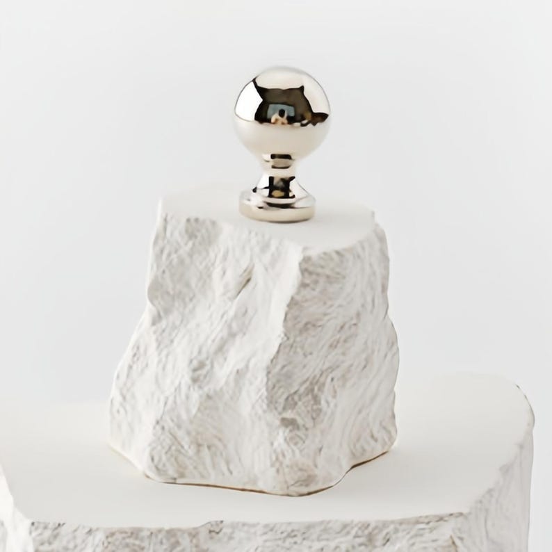 Modern Silver Cabinet Knobs Solid Brass Drawer Pulls Polished Chrome Dresser Knobs French Style Furniture Hardware Unique Wardrobe Handles image 10