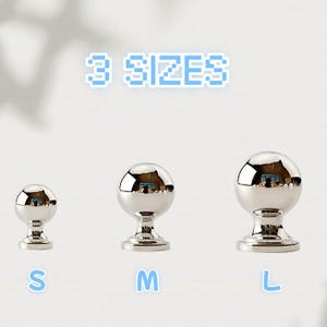 Modern Silver Cabinet Knobs Solid Brass Drawer Pulls Polished Chrome Dresser Knobs French Style Furniture Hardware Unique Wardrobe Handles image 4