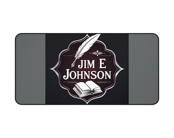 Anpassbare Autor Schreibtischmatte | Personalisierte Schreibtischunterlage