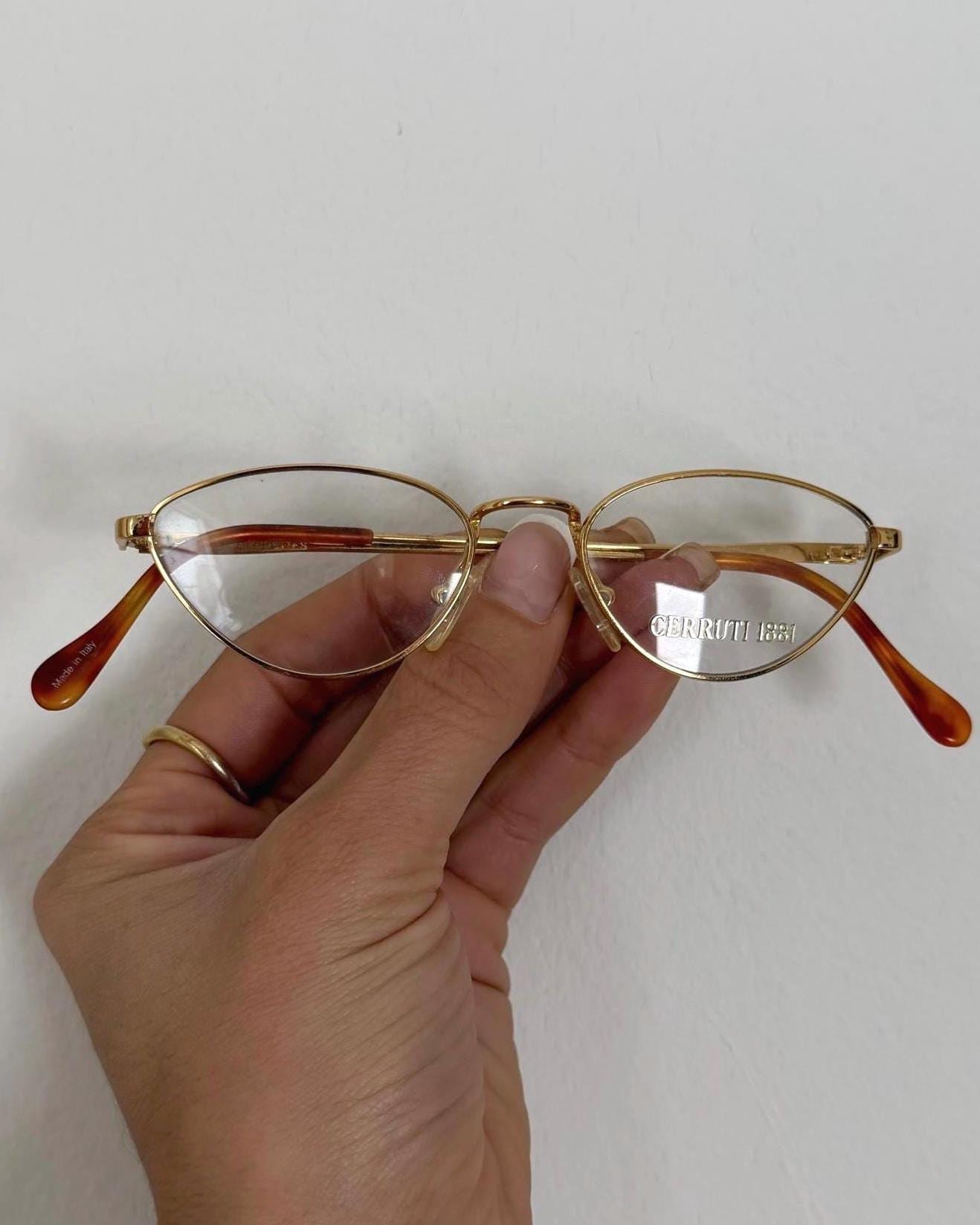 CERRUTI 1881 by NIGURA METZLER CER4003 C square red frame blk lenses Scuderia Ferrari FZ8004U Eyeglasses | LensCrafters main image 3
