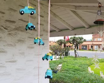 Solar Truck Mobile Windchimes Solar Truck Decor Truck LED Light