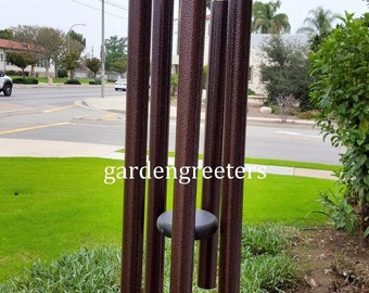 44" Wind Chimes deep Tone Wind Chimes Garden Deep Tone 44" Wind Chimes Bronze