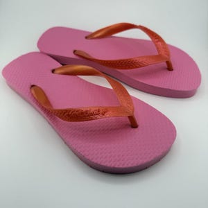 Lancôme roze teenslippers vintage klein New Old Stock