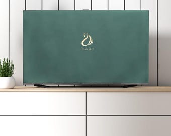 Moderna funda antipolvo vertical para monitores LCD de 55 pulgadas.