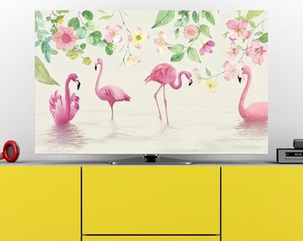 Funda protectora de poliéster universal para TV, ideal para pantallas LCD.