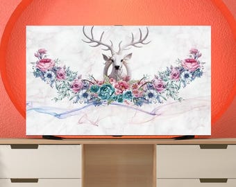 Funda protectora moderna para TV de 55 a 65 pulgadas.
