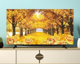 Funda protectora para TV LCD vertical de 55 a 70 pulgadas, tela protectora para pantalla colgante