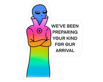 Alien - Arrival - Sticker