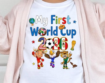 My First World Cup Shirt, Soccer Baby Outfit, World Cup Kids Tee, Football Kids Gift, Newborn Soccer Fan Tee, Youth Toddler Baby