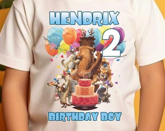Ice Age Family Matching Birthday Shirt, Custom Disney Family Trip, Manny Boy Shirt, Ellie Mom Tee, Fathers Day