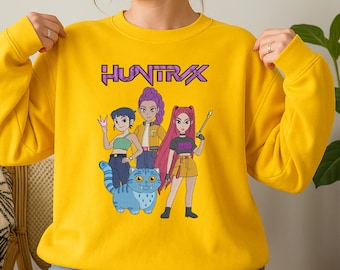 Kpop Huntrix Bundle Embroidery Design, Kpop Hunter Design, Demon Hunter Embroidery, Digital File, Instant Download, 6 Size.