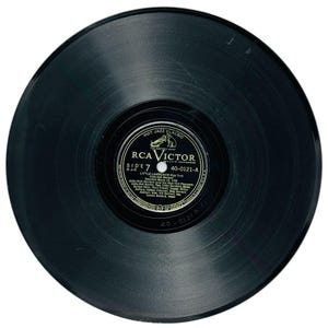 Vintage Jelly Roll Morton Red Hot Peppers 78 RPM Record RCA Victor 40-0121 Jazz 10in Shellac