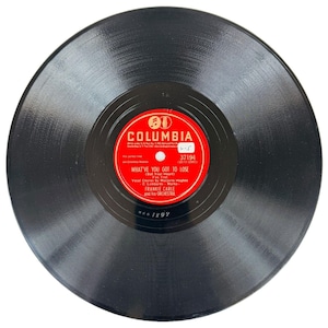 1940s Frankie Carle Easy Pickins 78 RPM Shellac Columbia 37194 VG+