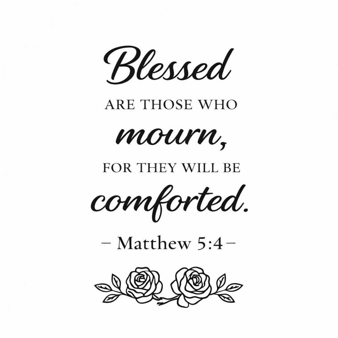 Matthew 5;4 Scripture Engraved Promises of God - Etsy