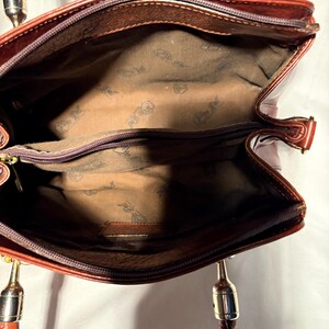 sac cartable en cuir vintage Valentina fabriqué en Italie image 6