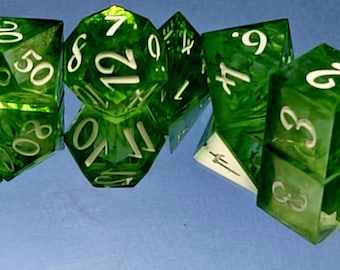 D&D Würfel: Peridot
