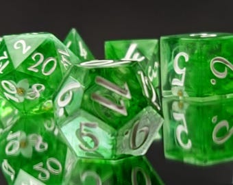 Dnd Dice: Emerald Green