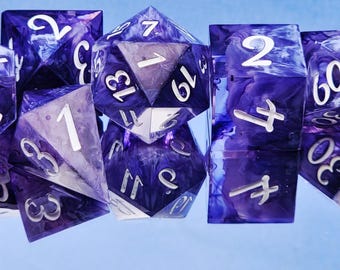 Dnd Dice: Purple Haze