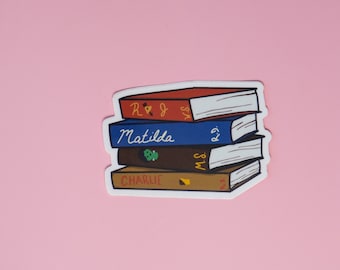 Matilda Books Stickers