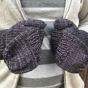 Convertible Knit Gloves Pattern, Convertible Mittens Pattern, PDF Pattern, Friedrich Gloves image 3