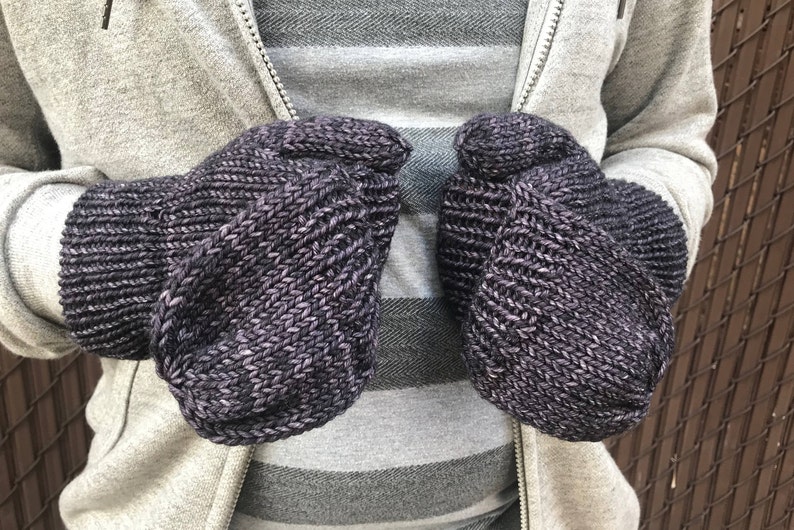 Convertible Knit Gloves Pattern, Convertible Mittens Pattern, PDF Pattern, Friedrich Gloves image 3