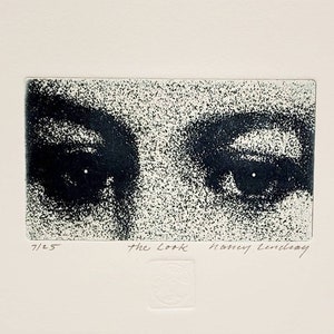 Original etching titled &quot;The Look&quot; signed by artist
