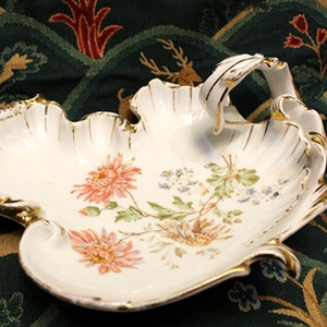 Stunning German Porcelain serving dish, Carl Tielsch Altwasser factory