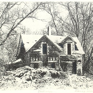 Original etching titled &quot;Stillness&quot; signed by artist