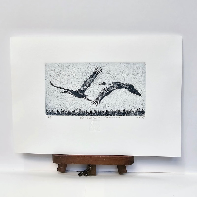 Sandhill Crane - Etsy