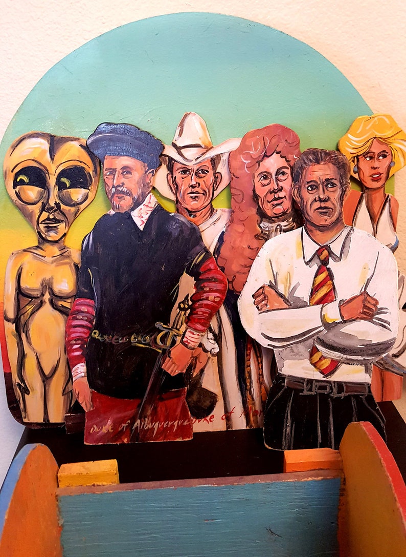 New Mexico Folk Art created by noted artist Gene McClain Etsy