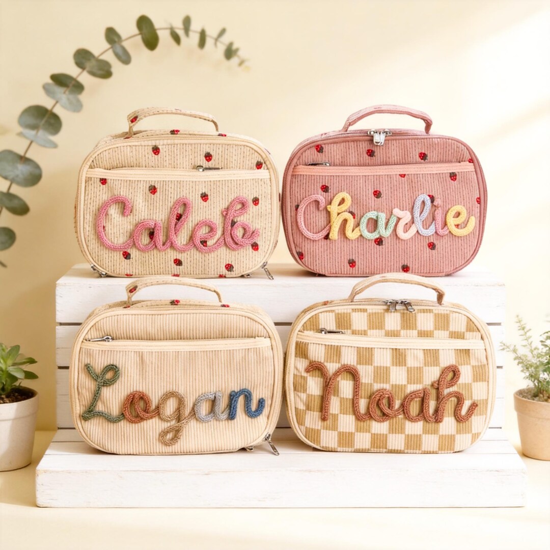 Personalized Toddler Backpack Lunch Bag Set,back to School Must-have ...
