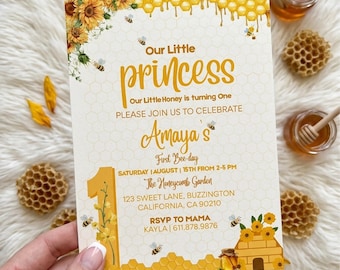 Modelo de convite de aniversário, cartão de convite de festa editável, convite de aniversário para imprimir, download digital, convites instantâneos para comemorações.