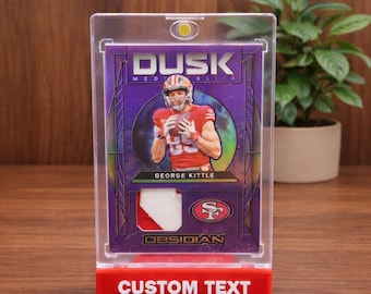 Personalized Trading Card Display Stand | Custom Text and Color | 3D Printed