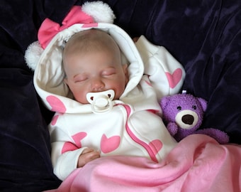Reborn Baby Alessandro by Cassie Ann Love, 20 Inches With Full