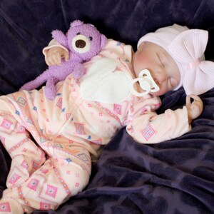 Reborn Dolls Cloth Belly Vinyl Limbs Heavy Realistic 8 Pound or Lightweight 20" Doll 7 Year Old Girl Gift Lifelike Baby Dolls That Look Real