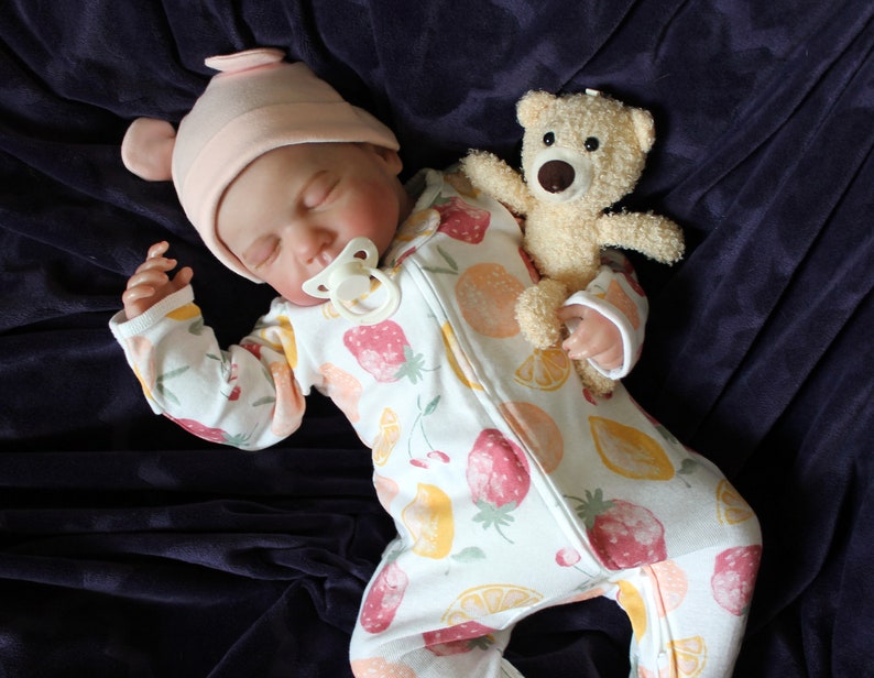 Newborn REBORN BABY DOLL Realistic 20 inch 8 Pounds Heavy Life Size Real Weighted Vinyl Cloth Body Kids Childs First Play Dolls 6/7 Pounds