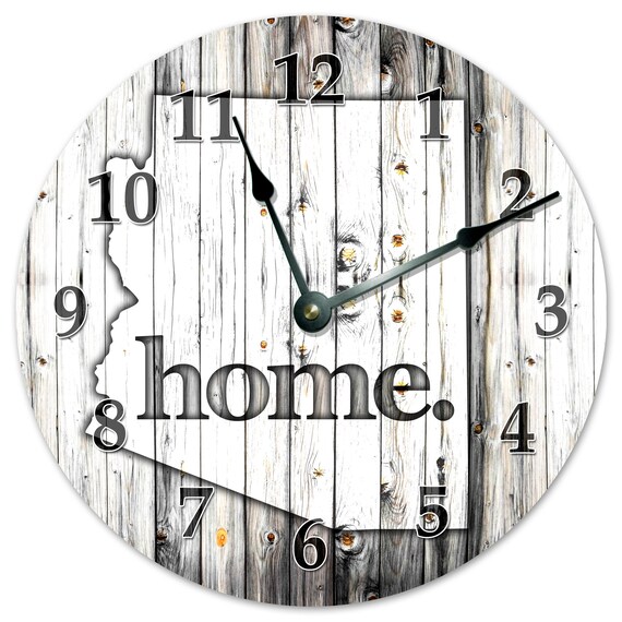 2228 Maine Rustic Home State Clock Large 10 5 Wall Clock Uhren