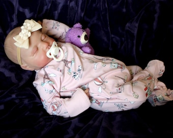 Lifelike Newborn REBORN BABY DOLL Realistic 20 inch 8 Pounds Heavy Life Size Real Weighted Vinyl Cloth Body Kids Childs First Play Dolls