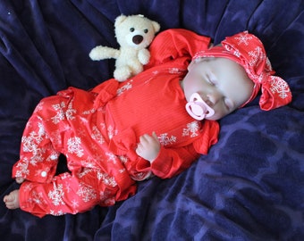 20 inch Reborn Baby Doll: Lifelike Vinyl Limbs - Cloth Body, Weighted Options