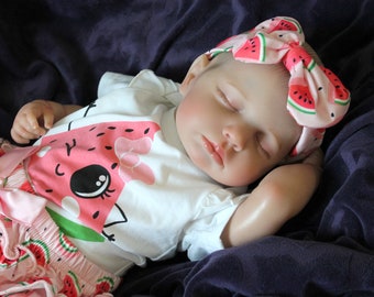 Lifelike Reborn Baby Doll: 20 Inch Weighted Vinyl Doll