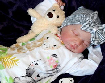 Lifelike Reborn Baby Doll: 20" Weighted Newborn Girl, Child Friendly