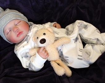 Lifelike Reborn Baby Doll: 20 Inch Weighted Vinyl Doll
