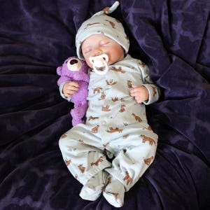 Child-Safe 20 inch Weighted Reborn Doll - Realistic Newborn Baby Feel, 6-8 lbs - Perfect Gift for Girls - Lifelike Heavy Baby Dolls for Kids