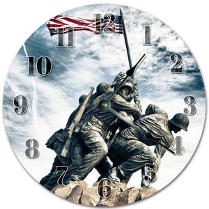Marine Corps Clock - Etsy