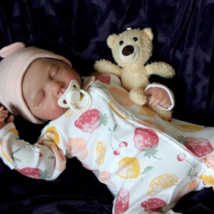 Newborn REBORN BABY DOLL Realistic 20 inch 8 Pounds Heavy Life Size Real Weighted Vinyl Cloth Body Kids Childs First Play Dolls 6/7 Pounds