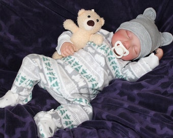 Lifelike Reborn Baby Doll: 20 Inch Weighted Vinyl Doll