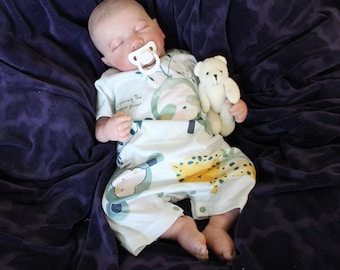 Reborn Dolls Cloth Belly Vinyl Limbs Heavy Realistic 8 Pound or Lightweight 20" Doll 7 Year Old Girl Gift Lifelike Baby Dolls That Look Real