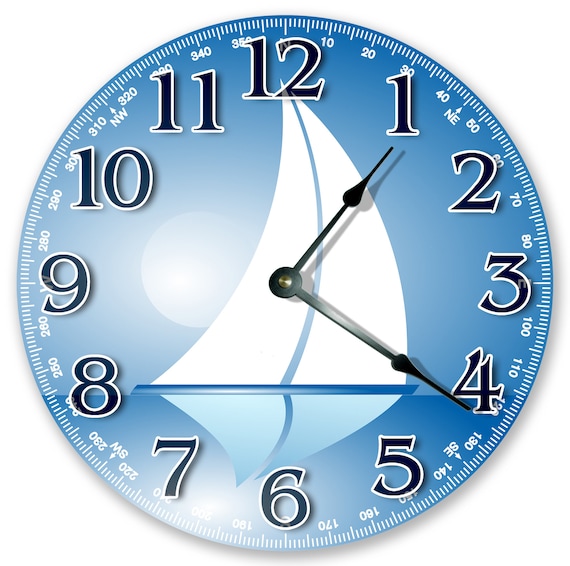 Large 10.5 Wall Clock 10.5 CUTE STARFISH CLOCK Home D/écor Clock