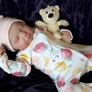 Newborn REBORN BABY DOLL Realistic 20 inch 8 Pounds Heavy Life Size Real Weighted Vinyl Cloth Body Kids Childs First Play Dolls 6/7 Pounds